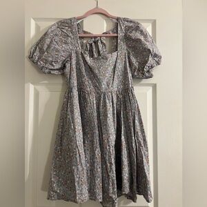 Floral Puff Sleeve Dress